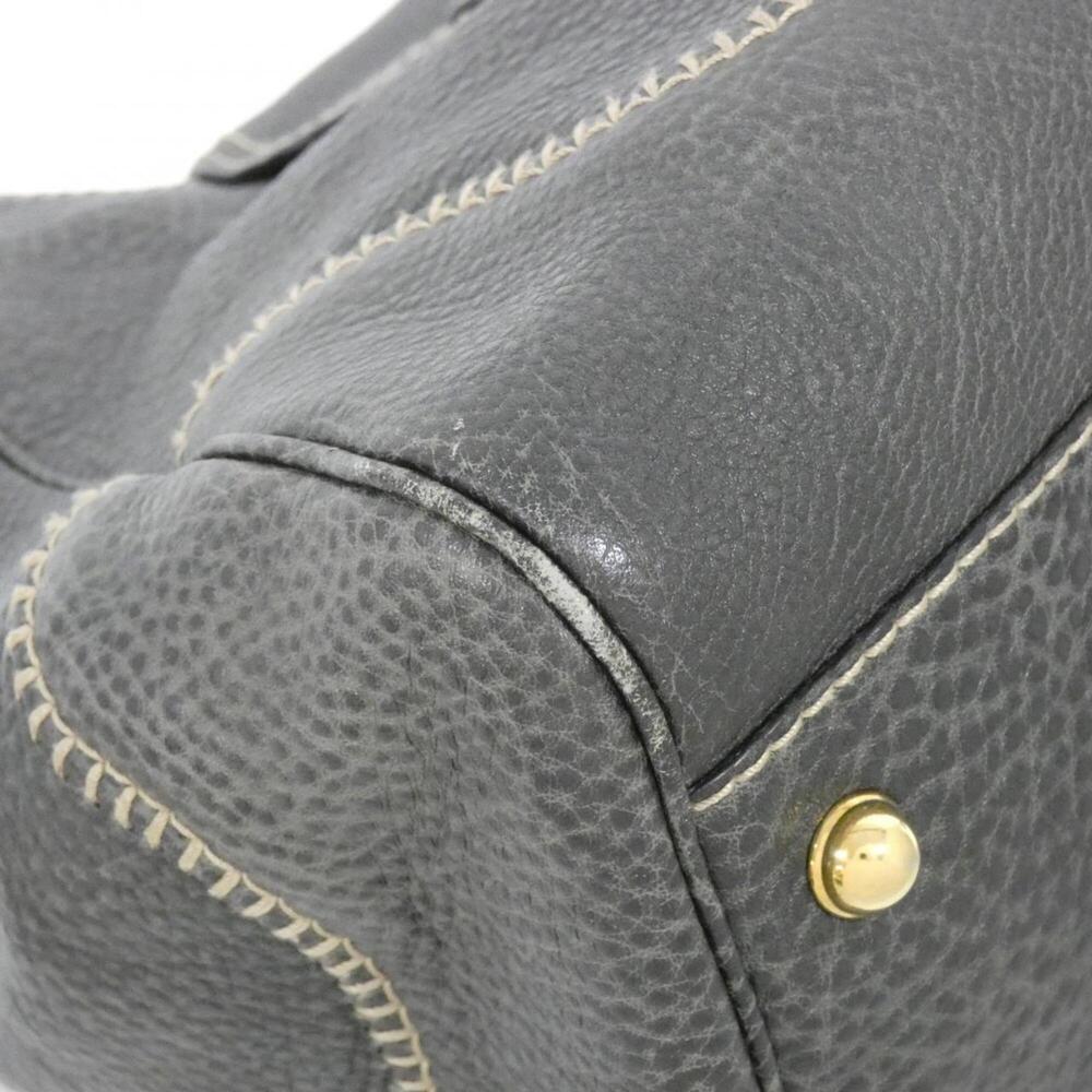 GUCCI Gray Horsebit Shoulder Bag - Picture 3 of 10